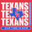 Close-up view of Sam Houston High School Texans Red Premium Unisex Hoodie 235