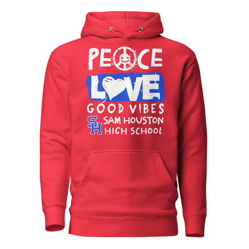 Sam Houston High School Texans Red Premium Unisex Hoodie 240