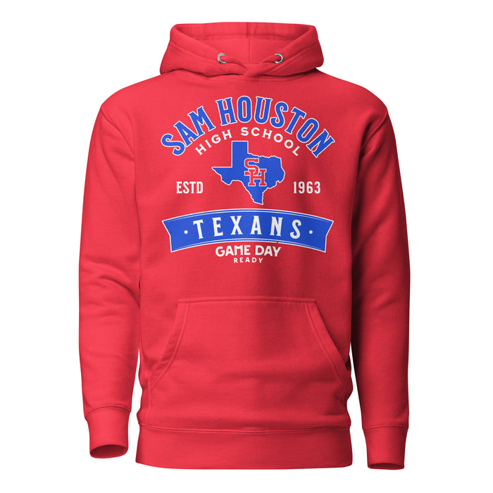 Sam Houston High School Texans Red Premium Unisex Hoodie 221