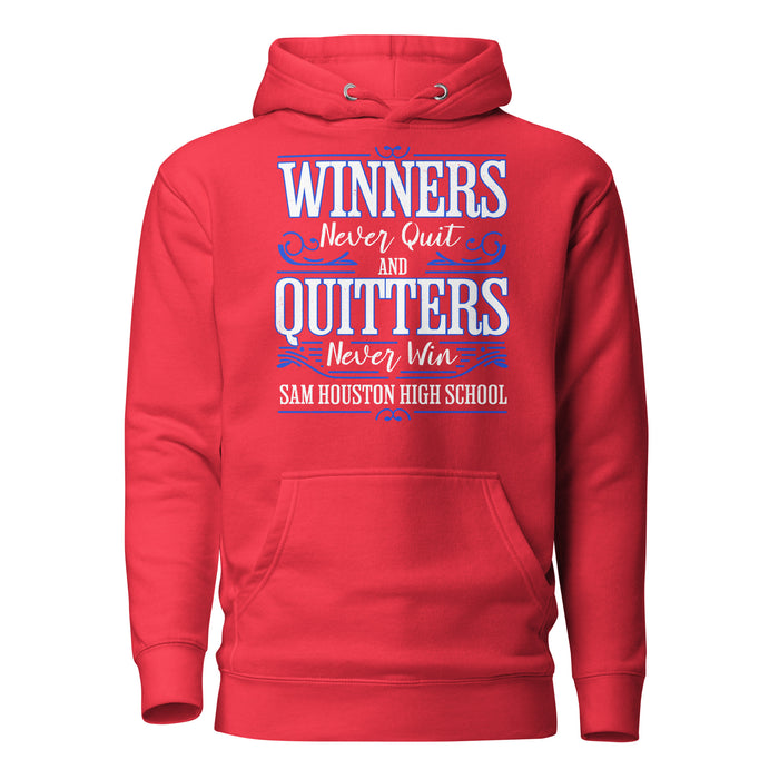 Sam Houston High School Texans Red Premium Unisex Hoodie 237