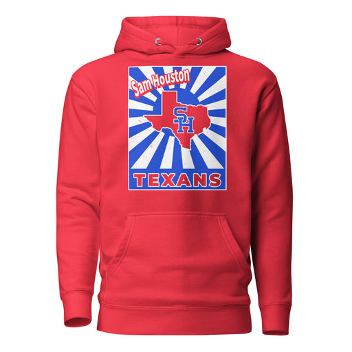 Sam Houston High School Texans Red Premium Unisex Hoodie 226