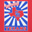 Close-up view of Sam Houston High School Texans Red Premium Unisex Hoodie 226