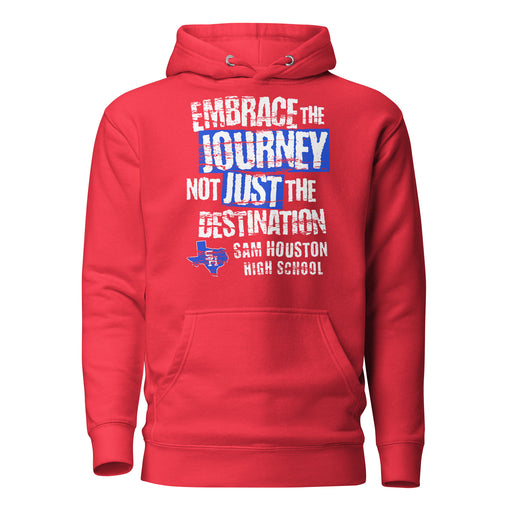 Sam Houston High School Texans Red Premium Unisex Hoodie 232