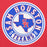 Close-up view of Sam Houston High School Texans Red Premium Unisex Hoodie 220