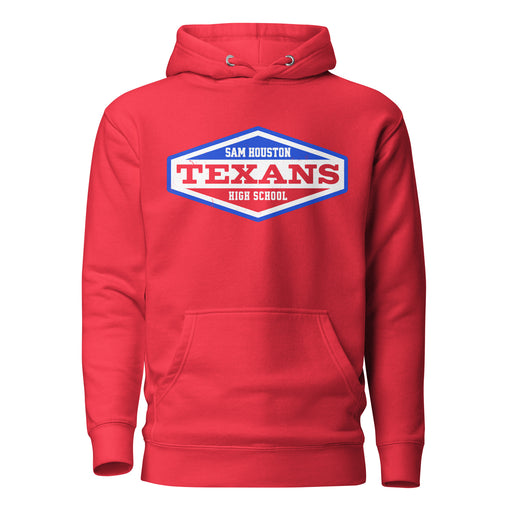 Sam Houston High School Texans Red Premium Unisex Hoodie 009