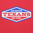 Close-up view of Sam Houston High School Texans Red Premium Unisex Hoodie 009