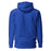 Back view of Taylor High School Mustangs Royal Blue Premium Unisex Hoodie 213