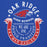 Close-up view of Oak Ridge High School War Eagles Royal Blue Premium Unisex Hoodie 229