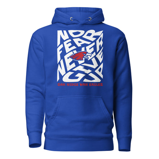 Oak Ridge High School War Eagles Royal Blue Premium Unisex Hoodie 236