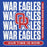 Close-up view of Oak Ridge High School War Eagles Royal Blue Premium Unisex Hoodie 235
