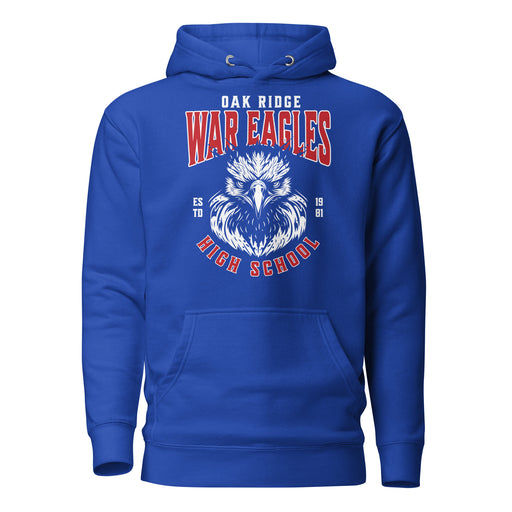 Oak Ridge High School War Eagles Royal Blue Premium Unisex Hoodie 213