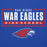 Close-up view of Oak Ridge High School War Eagles Royal Blue Premium Unisex Hoodie 049