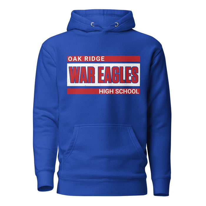 Oak Ridge High School War Eagles Royal Blue Premium Unisex Hoodie 098