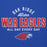 Close-up view of Oak Ridge High School War Eagles Royal Blue Premium Unisex Hoodie 040