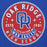 Close-up view of Oak Ridge High School War Eagles Royal Blue Premium Unisex Hoodie 215