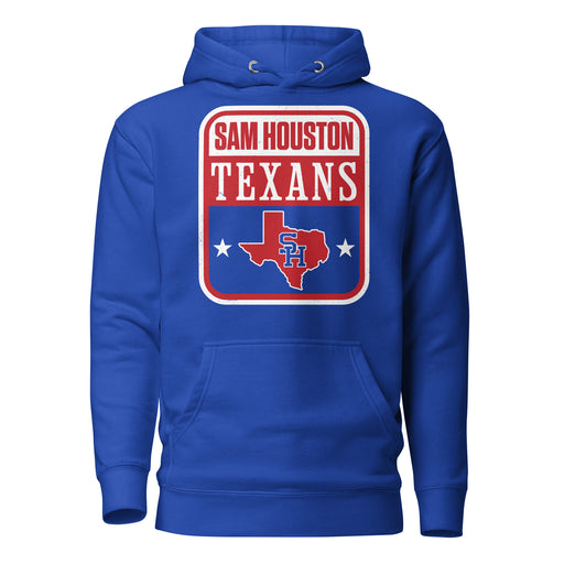 Sam Houston High School Texans Royal Blue Premium Unisex Hoodie 001