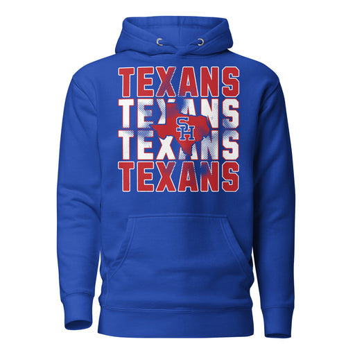 Sam Houston High School Texans Royal Blue Premium Unisex Hoodie 233