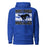 Taylor High School Mustangs Royal Blue Premium Unisex Hoodie 233