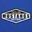 Close-up view of Taylor High School Mustangs Royal Blue Premium Unisex Hoodie 009