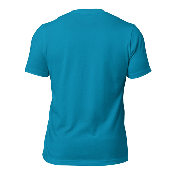 Back view of Mama's Poker Premium Unisex T-shirt 224