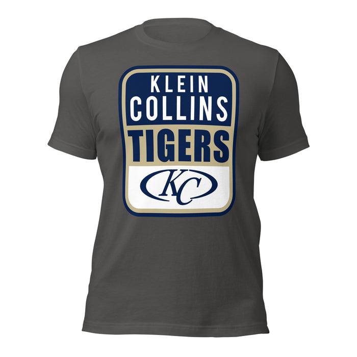 Klein Collins High School Tigers Premium Asphalt T-shirt 01