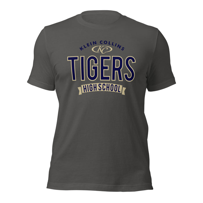 Klein Collins High School Tigers Premium Asphalt T-shirt 44