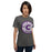 Woman wearing a Klein Cain High School Hurricanes Premium Asphalt Grey T-shirt 209