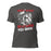 North Shore High School Mustangs Dark Grey Premium Unisex T-shirt 205