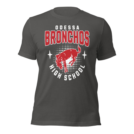 Odessa High School Bronchos Dark Grey Premium Unisex T-shirt 204