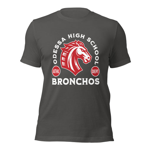 Odessa High School Bronchos Dark Grey Premium Unisex T-shirt 208