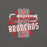 Close-up view of Odessa High School Bronchos Dark Grey Premium Unisex T-shirt 210