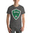 Man wearing Spring High School Lions Dark Grey Premium Unisex T-shirt 225