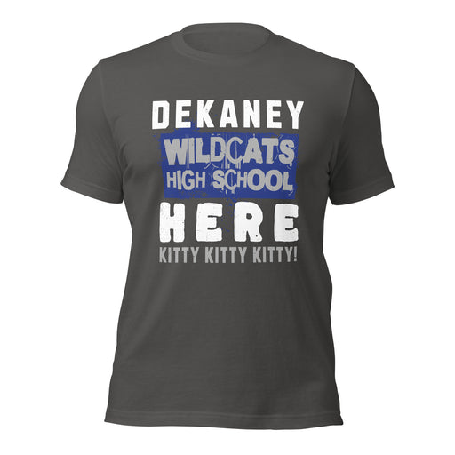 Dekaney High School Wildcats Asphalt Grey Premium Unisex T-shirt 231