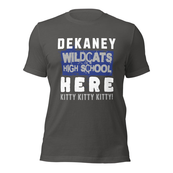 Dekaney High School Wildcats Asphalt Grey Premium Unisex T-shirt 231