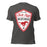 North Shore High School Mustangs Dark Grey Premium Unisex T-shirt 225
