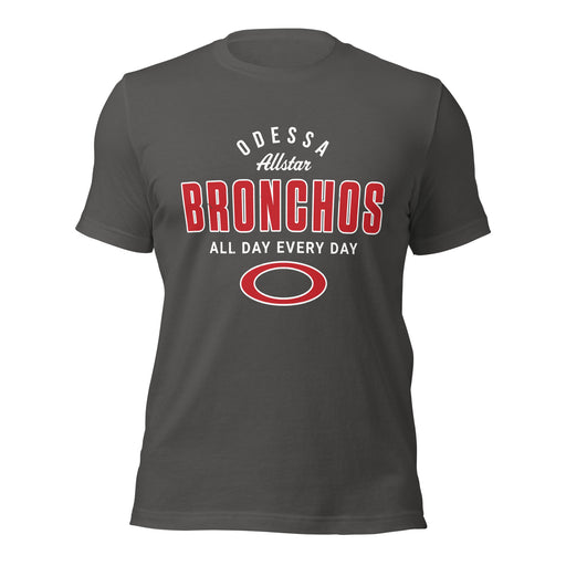 Odessa High School Bronchos Dark Grey Premium Unisex T-shirt 040