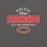 Close-up view of Odessa High School Bronchos Dark Grey Premium Unisex T-shirt 040