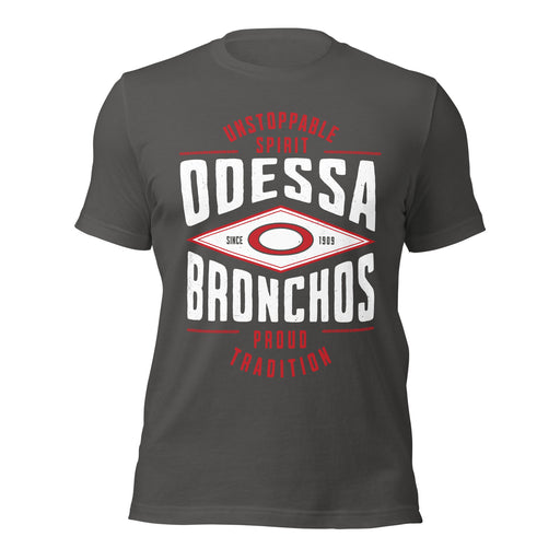 Odessa High School Bronchos Dark Grey Premium Unisex T-shirt 210
