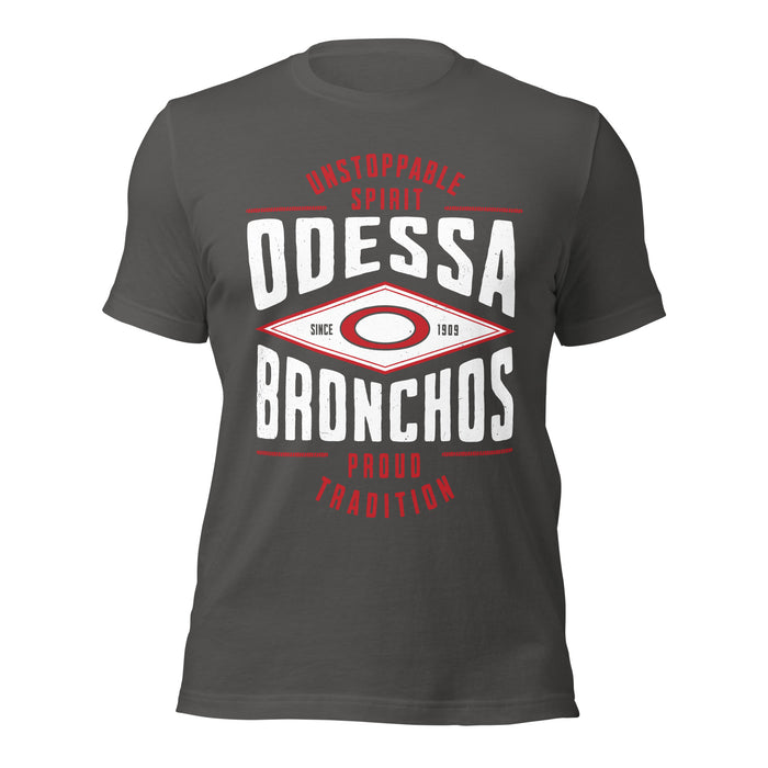 Odessa High School Bronchos Dark Grey Premium Unisex T-shirt 210