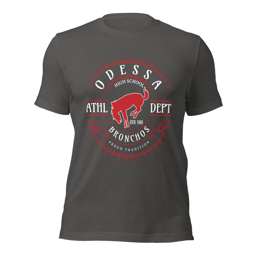 Odessa High School Bronchos Dark Grey Premium Unisex T-shirt 201