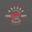 Close-up view of Odessa High School Bronchos Dark Grey Premium Unisex T-shirt 201