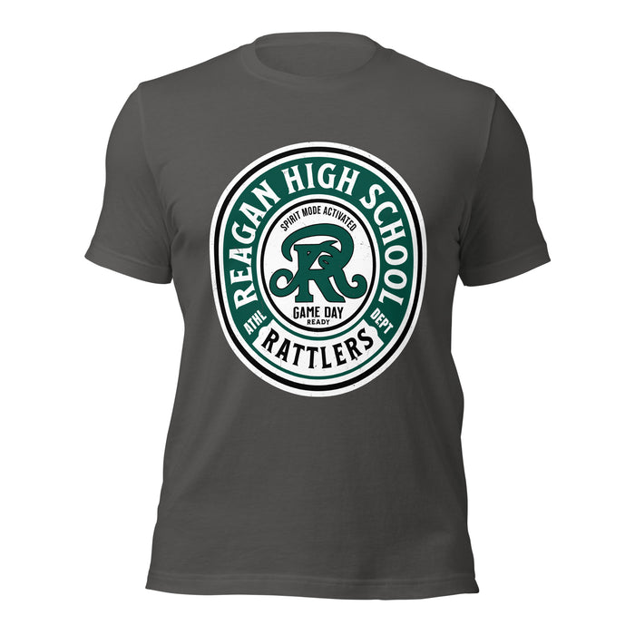 Reagan High School Rattlers Dark Grey Premium Unisex T-shirt 220