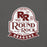Close-up view of Round Rock High School Dragons Dark Grey Premium Unisex T-shirt 219