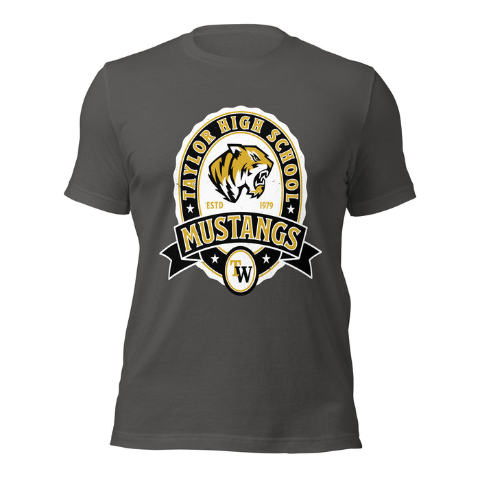Tomball West High School Tigers Dark Grey Premium Unisex T-shirt 212
