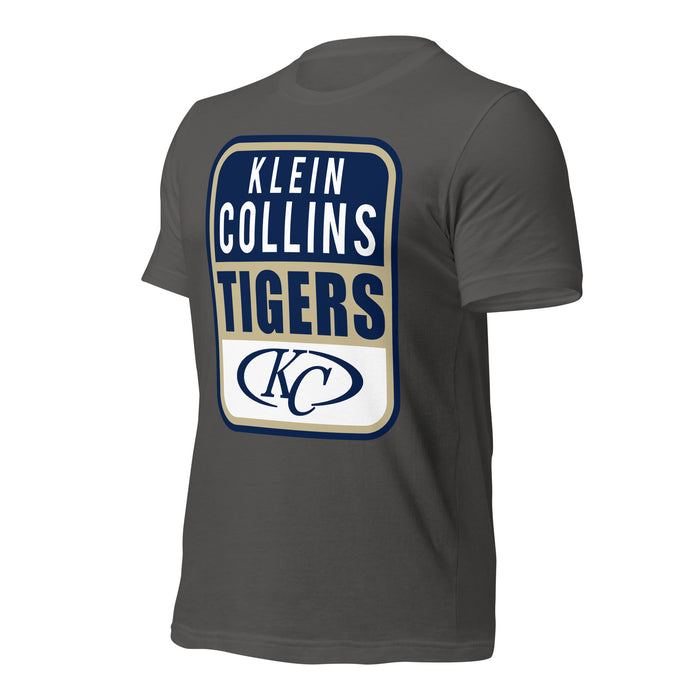 Klein Collins High School Tigers Premium Asphalt T-shirt 01