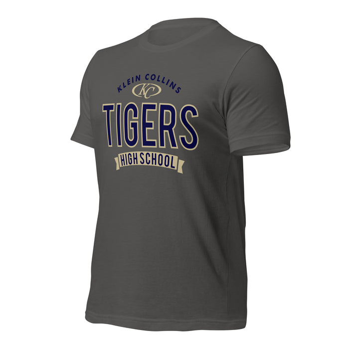 Klein Collins High School Tigers Premium Asphalt T-shirt 44