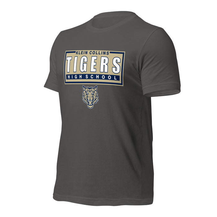 Klein Collins High School Tigers Premium Asphalt T-shirt 49