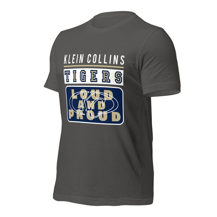 Klein Collins High School Tigers Premium Asphalt T-shirt 86