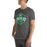 Man wearing Spring High School Lions Dark Grey Premium Unisex T-shirt 209