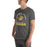 Man wearing Tomball West High School Tigers Dark Grey Premium Unisex T-shirt 208